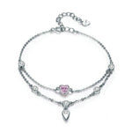 Pink heart bracelet Type nz
