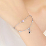 Pink heart bracelet Type nz