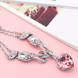 Pink heart charm bracelet Type nz