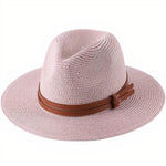 Pink panama hat M (56 58 cm) nz