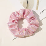 Pink scrunchie with pocket nz