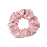 Pink scrunchie with pocket nz