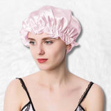 Pink Silk night bonnet nz