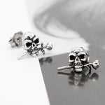 Pink skull earrings nz