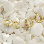 Pink snake diamond earrings nz