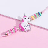 Pink unicorn bracelet nz