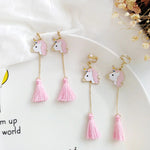 Pink unicorn earrings nz