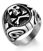 Pirate Skull Ring 57 mm nz
