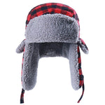 Plaid aviator trapper hat nz