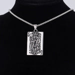 Poker Skull Necklace nz
