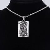 Poker Skull Necklace nz