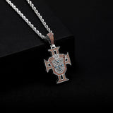 Portuguese Cross Necklace nz