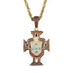 Portuguese Cross Necklace nz