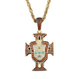 Portuguese Cross Necklace nz
