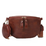 Practical women’s leather waist bag nz