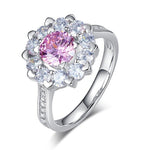 Precious stone flower ring 49.3 mm nz