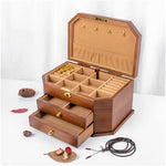 Premium Wooden Jewellery Box 2 drawers nz