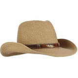 Printed cowboy hat Beige nz
