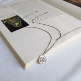 Protective eye necklace Retro silver nz