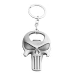 Punisher bottle opener keyring Silver nz