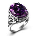 Purple amethyst ring nz