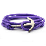 Purple Anchor Bracelet nz