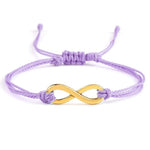 Purple infinity bracelet nz