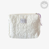 Quilted toiletry bag White nz