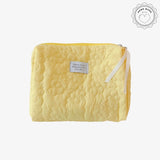 Quilted toiletry bag Yellow nz