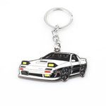 Racing car keychain Black nz