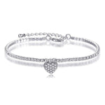 Radiant heart bracelet Type nz