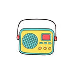 Radio pin Vintage radio nz