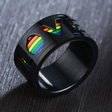 Rainbow fidget ring nz