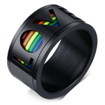 Rainbow fidget ring nz