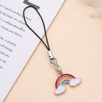 Rainbow phone charm nz
