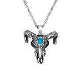 Ram skull necklace nz