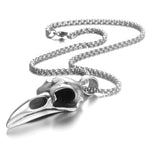 Raven skull necklace nz