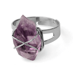 Raw amethyst ring nz