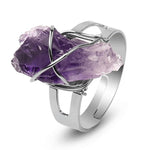 Raw amethyst ring nz