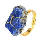 Raw lapis lazuli ring nz
