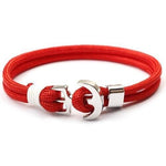 Red anchor Nautical bracelet nz