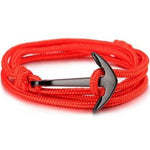 Red Anchor paracord Bracelet nz