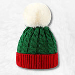 Red and green pom beanie nz