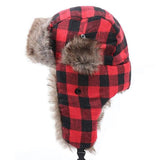 Red checkered ushanka nz