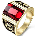 Red dragon ring 57 mm nz
