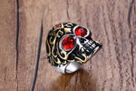 Red Eye Skull Ring nz