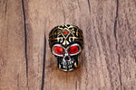Red Eye Skull Ring nz