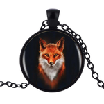 Red Fox Necklace Black nz