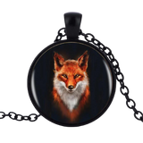 Red Fox Necklace Black nz