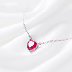 Red heart necklace nz